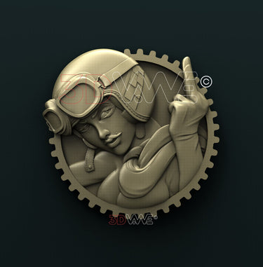 RIDER 3D STL 3DWave